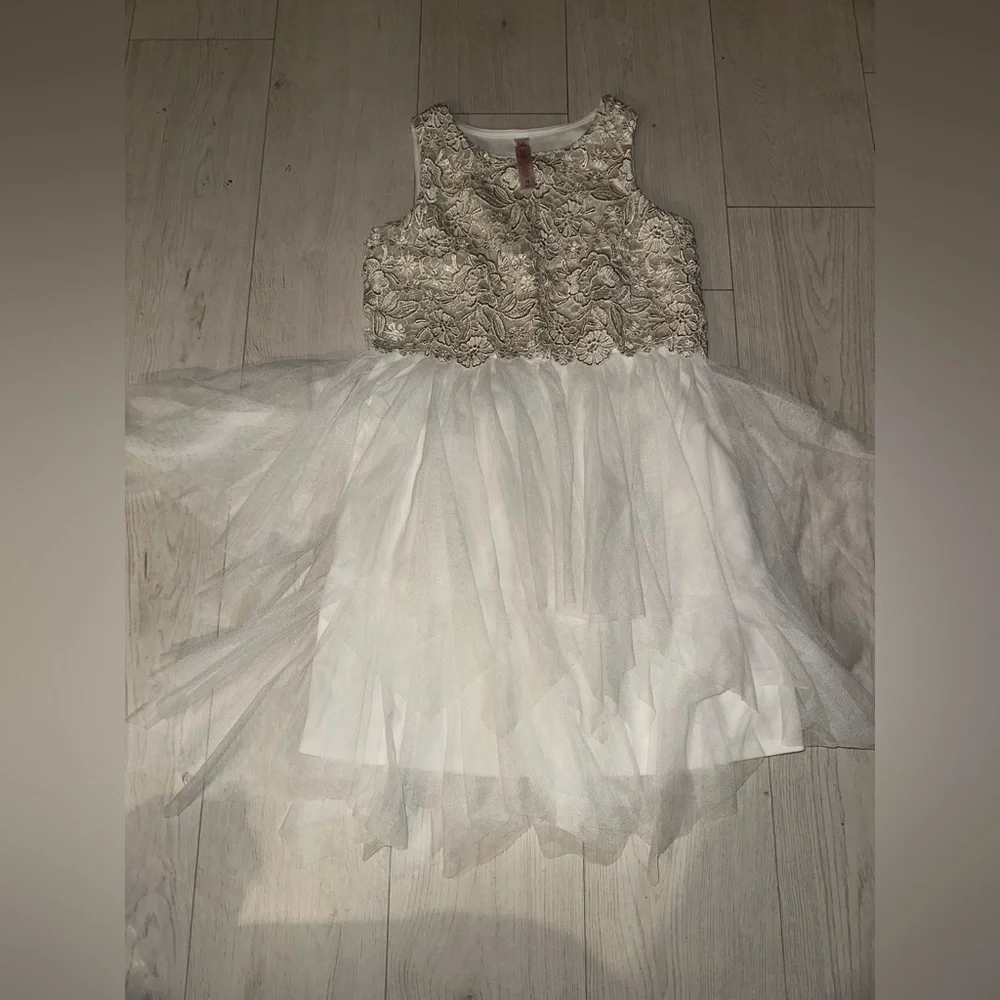 Justice gown dress floral tutu